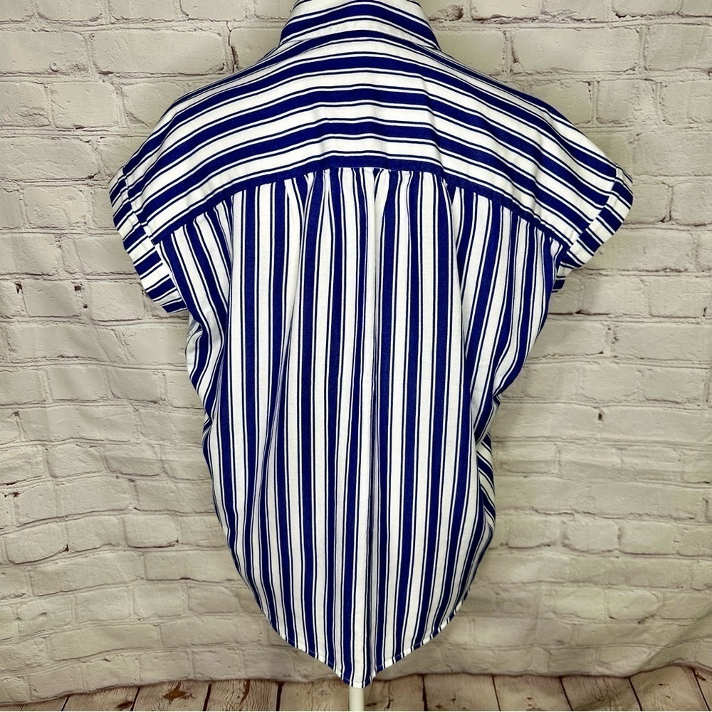 Madewell Central Shirt in Shea Stripe - Picture 6 of 9